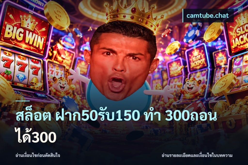 สล็อต ฝาก50รับ150 ทํา 300ถอนได้300