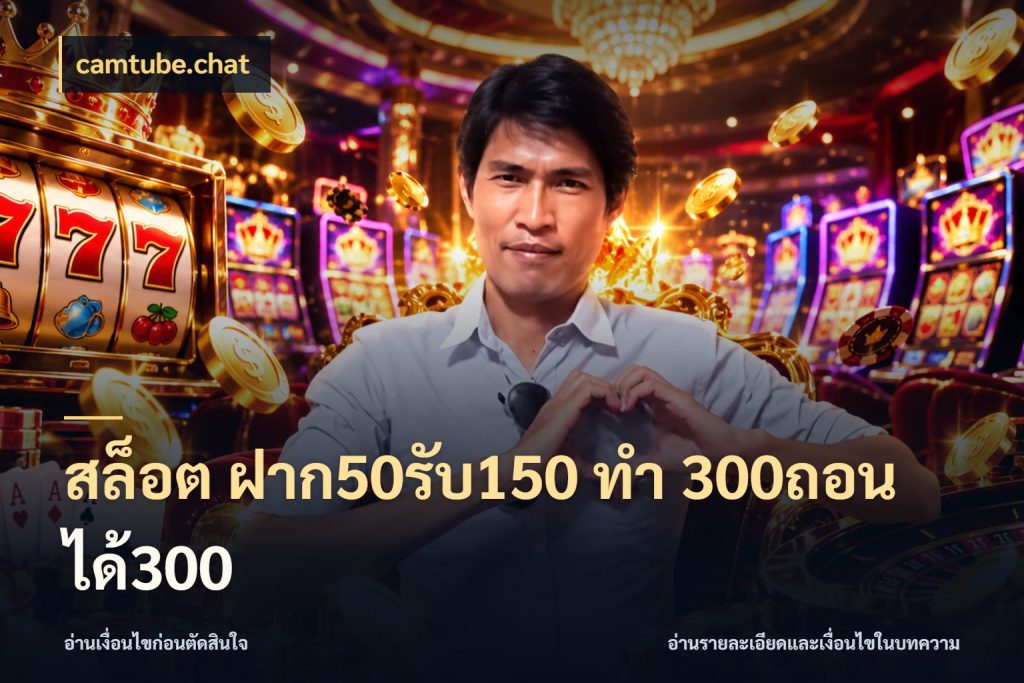 สล็อต ฝาก50รับ150 ทํา 300ถอนได้300 จับคู่โบนัสกับสไตล์เกมที่ชอบ สไตล์ camtube.chat