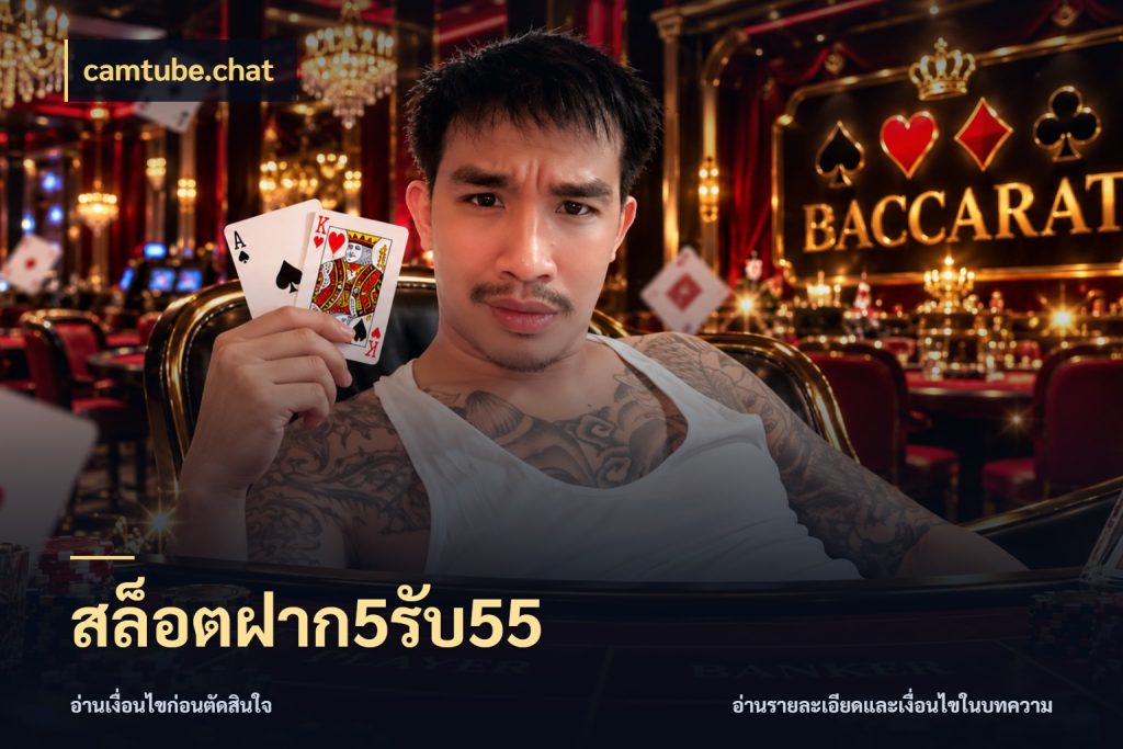 สล็อตฝาก5รับ55 สีสันของโปรฝากและยอดรับ ในมุม camtube.chat