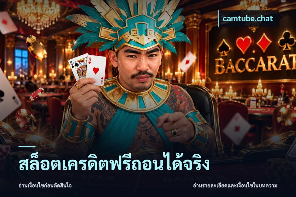 สล็อตเครดิตฟรีถอนได้จริง