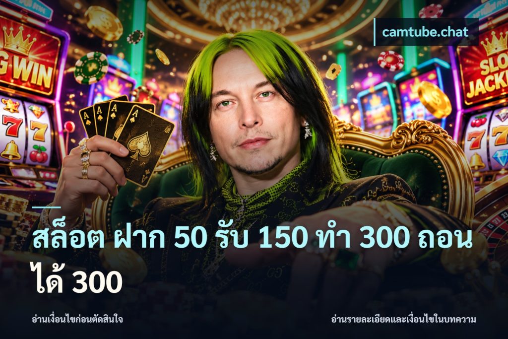 สล็อต ฝาก 50 รับ 150 ทํา 300 ถอนได้ 300