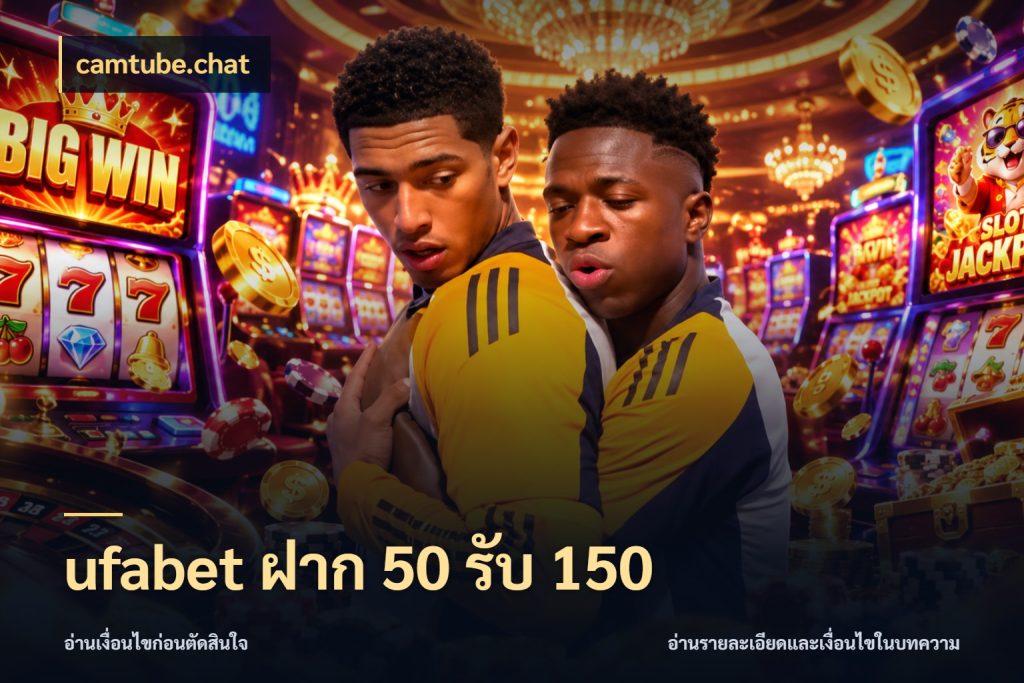 ufabet ฝาก 50 รับ 150 camtube.chat โปรยอดรับที่สายเกมสนใจ