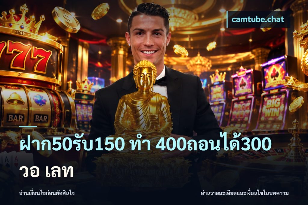 ฝาก50รับ150 ทํา 400ถอนได้300 วอ เลท