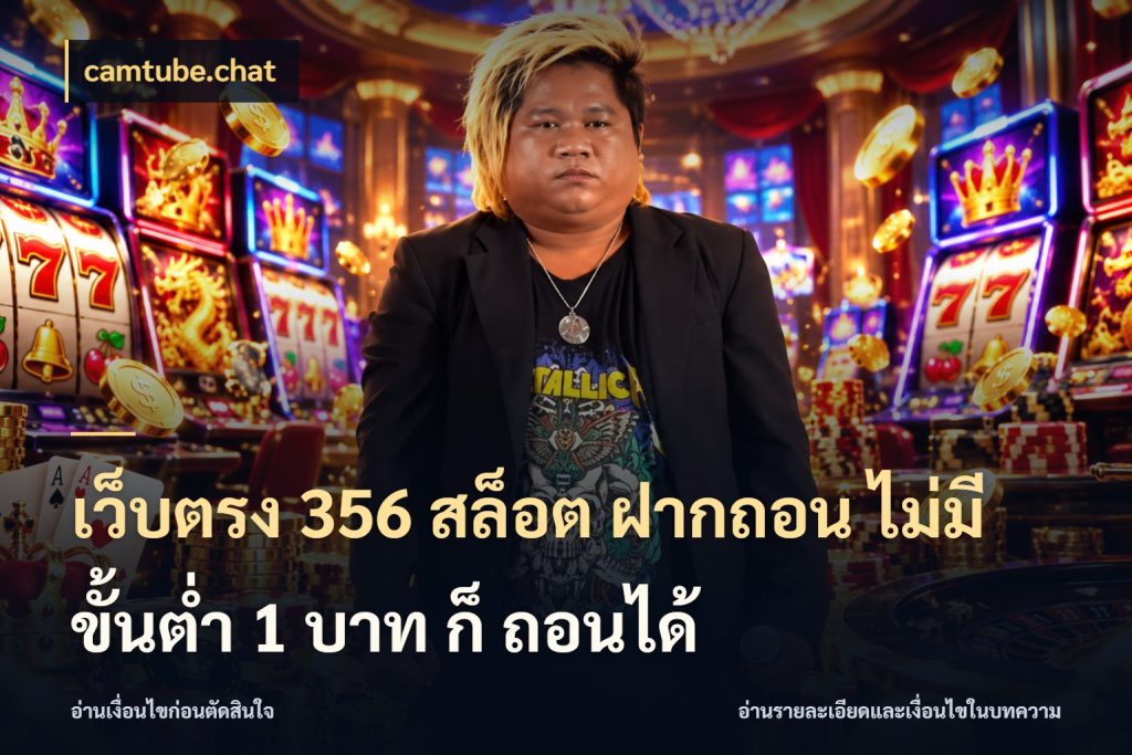 เว็บตรง 356 สล็อต ฝากถอน ไม่มี ขั้นต่ำ 1 บาท ก็ ถอนได้ รู้จักจำนวนแต่ละแบบก่อนเลือกเกม กับ camtube.chat