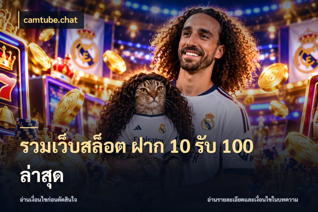 รวมเว็บสล็อต ฝาก 10 รับ 100 ล่าสุด โปรกับเกมที่ชอบเลือกให้ตรงสไตล์ ในมุม camtube.chat