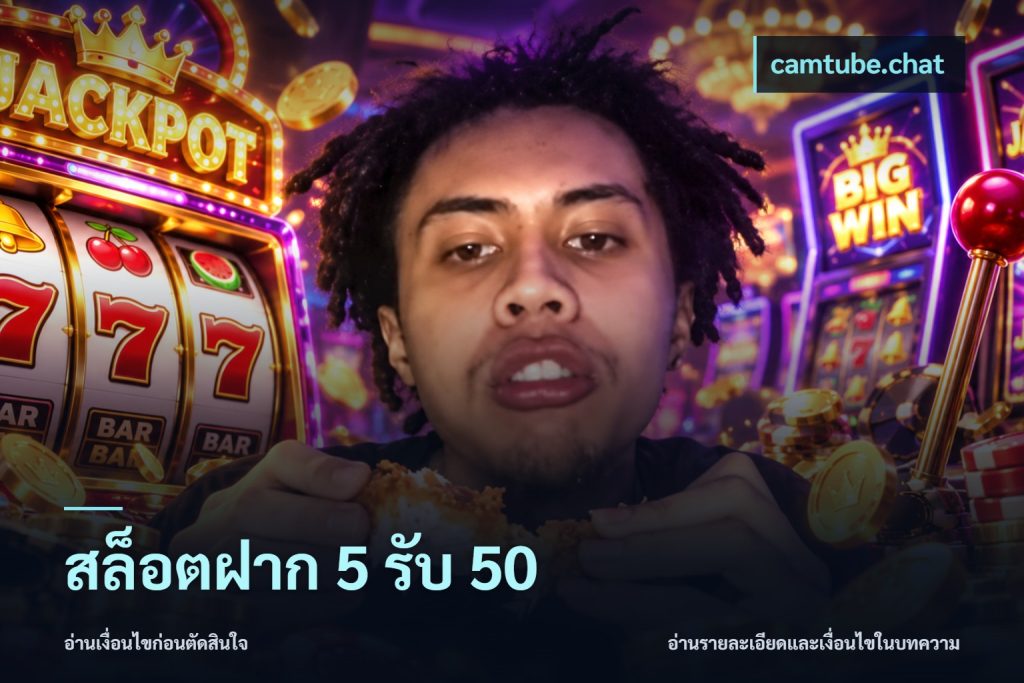 สล็อตฝาก 5 รับ 50