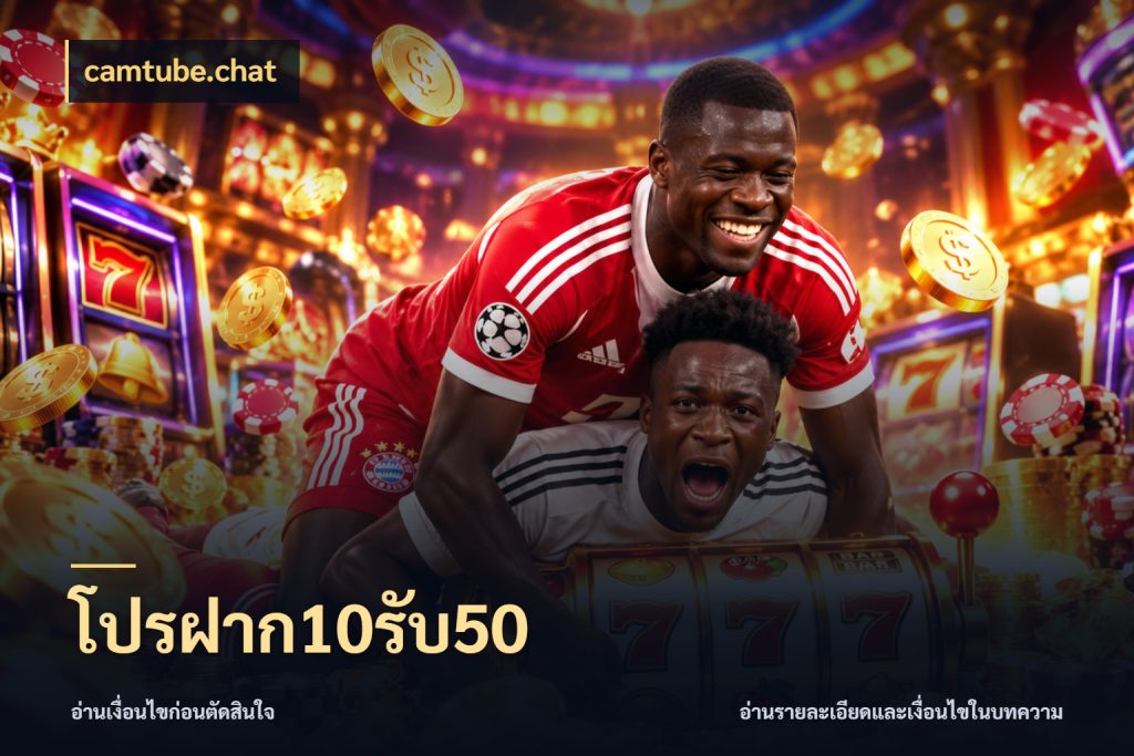 โปรฝาก10รับ50 จับคู่โบนัสกับสไตล์เกมที่ชอบ สไตล์ camtube.chat
