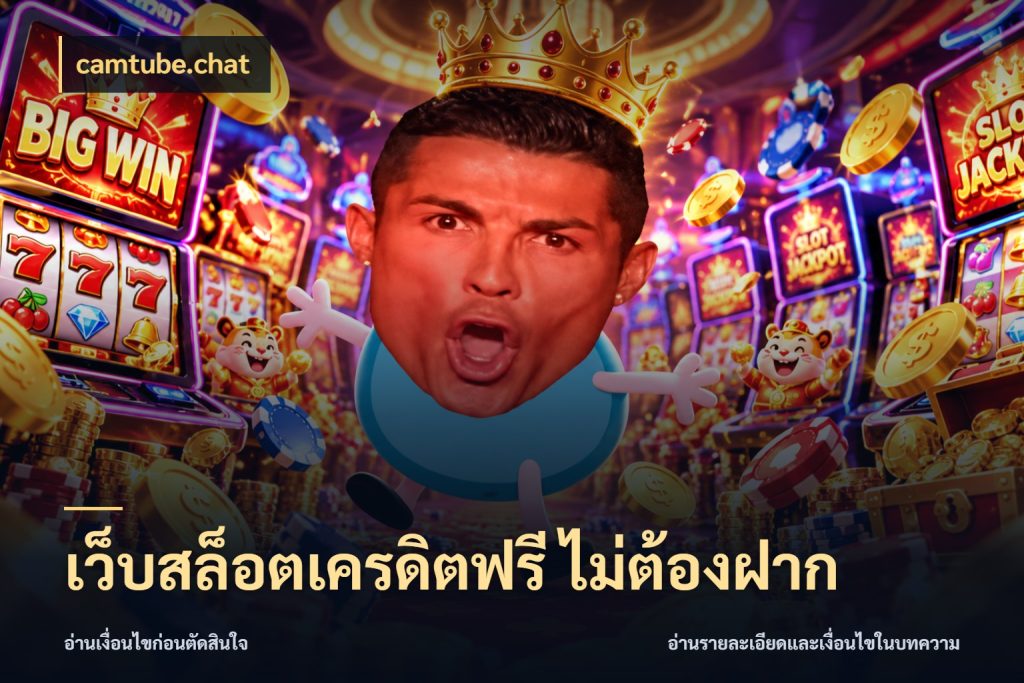 เว็บสล็อตเครดิตฟรี ไม่ต้องฝาก camtube.chat สายโบนัสเลือกมุมเครดิตให้ตรงสไตล์