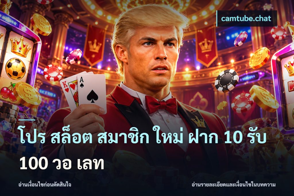 โปร สล็อต สมาชิก ใหม่ ฝาก 10 รับ 100 วอ เลท