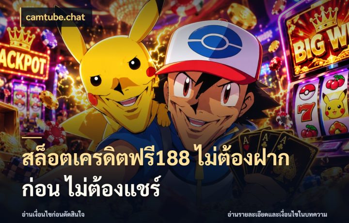 สล็อตเครดิตฟรี188 ไม่ต้องฝาก ก่อน ไม่ต้องแชร์