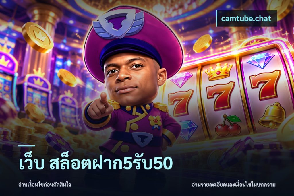 เว็บ สล็อตฝาก5รับ50