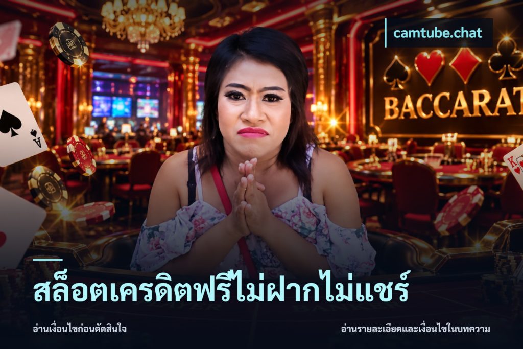 สล็อตเครดิตฟรีไม่ฝากไม่แชร์