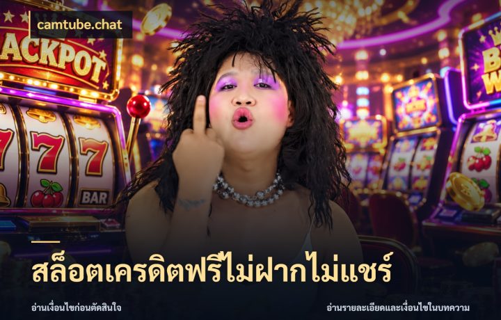 สล็อตเครดิตฟรีไม่ฝากไม่แชร์