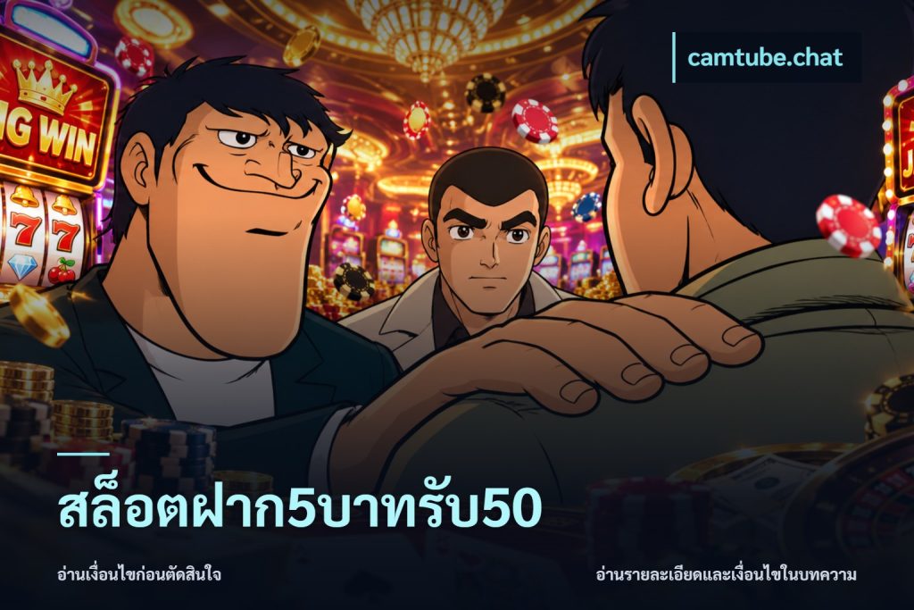 สล็อตฝาก5บาทรับ50