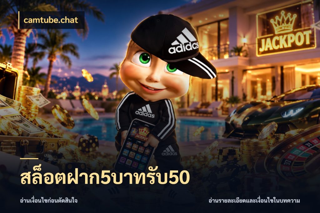 สล็อตฝาก5บาทรับ50 โปรยอดรับที่สายเกมสนใจ ในมุม camtube.chat