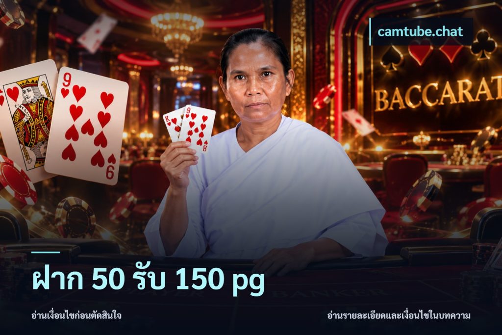ฝาก 50 รับ 150 pg