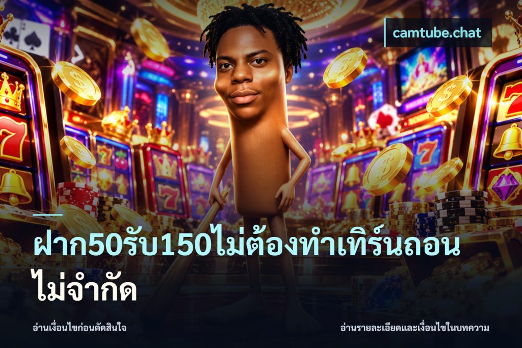 ฝาก50รับ150ไม่ต้องทําเทิร์นถอนไม่จํากัด