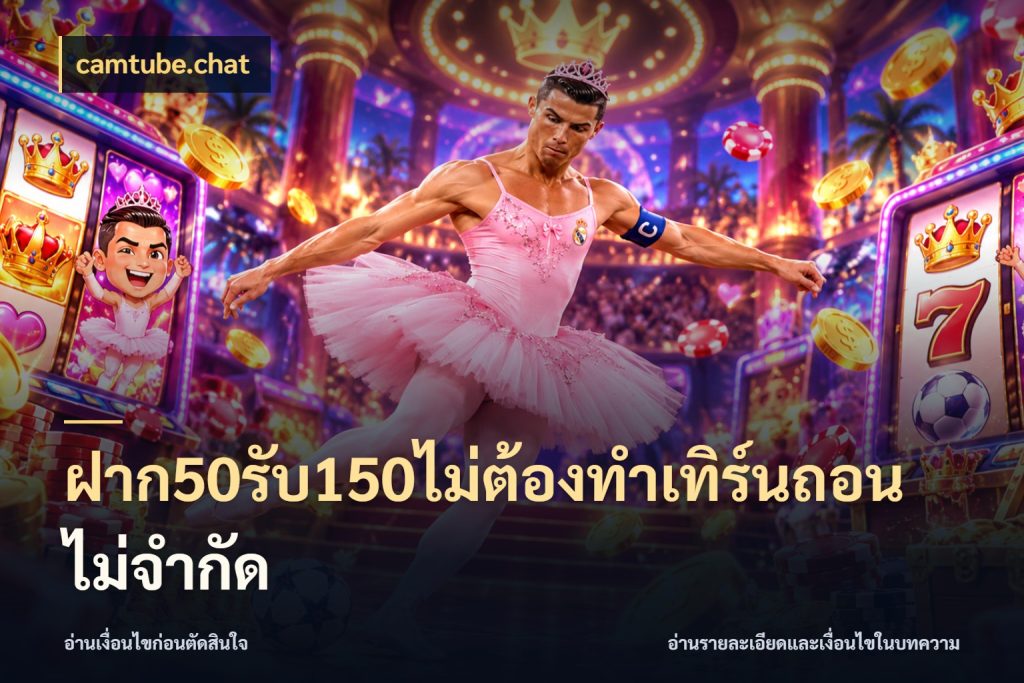 ฝาก50รับ150ไม่ต้องทําเทิร์นถอนไม่จํากัด สายโบนัสเลือกจังหวะสนุกได้อย่างไร สไตล์ camtube.chat