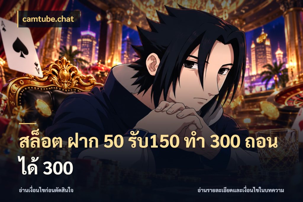 สล็อต ฝาก 50 รับ150 ทํา 300 ถอนได้ 300 สนุกกับตัวเลือกโปรในสไตล์ของคุณ สไตล์ camtube.chat