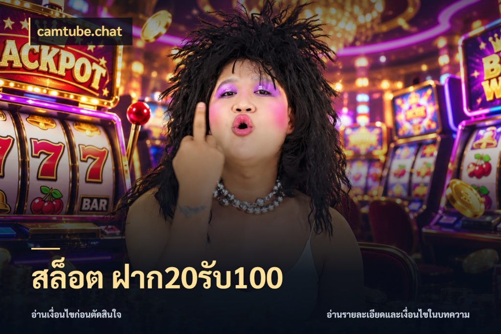 สล็อต ฝาก20รับ100 จับคู่โบนัสกับสไตล์เกมที่ชอบ กับ camtube.chat