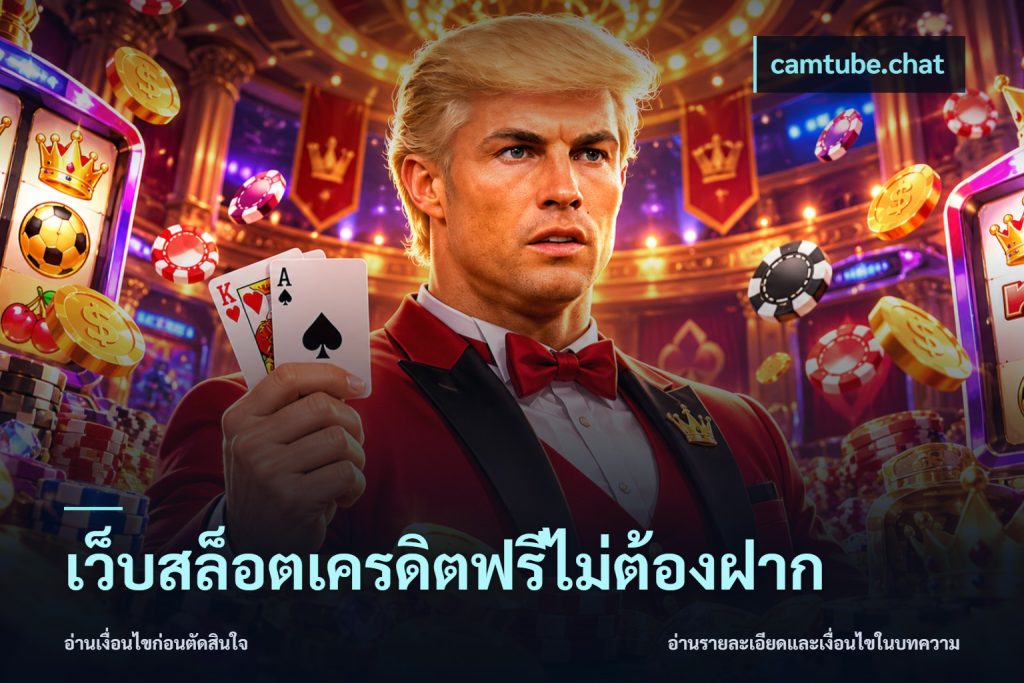เว็บสล็อตเครดิตฟรีไม่ต้องฝาก