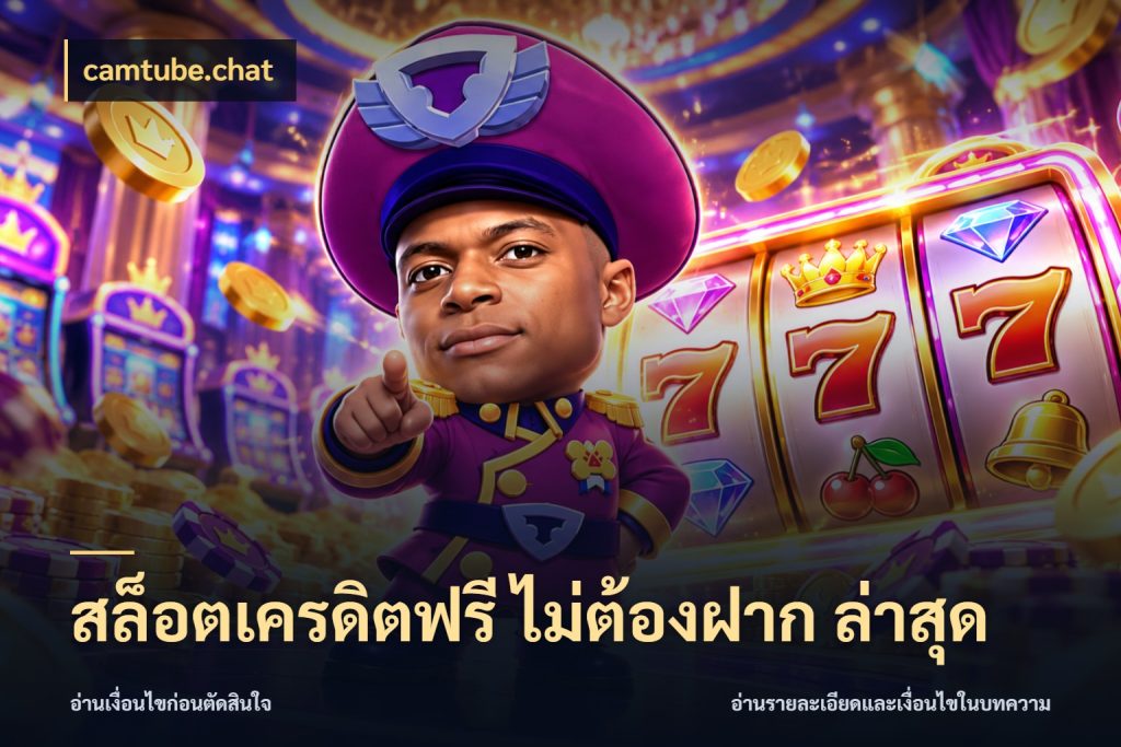 สล็อตเครดิตฟรี ไม่ต้องฝาก ล่าสุด เลือกสไตล์ความสนุกจากรูปแบบเครดิต สไตล์ camtube.chat