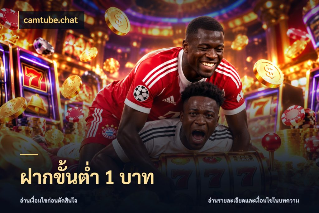 ฝากขั้นต่ำ 1 บาท camtube.chat เปิดมุมยอดเริ่มต้นสำหรับคนชอบเกม