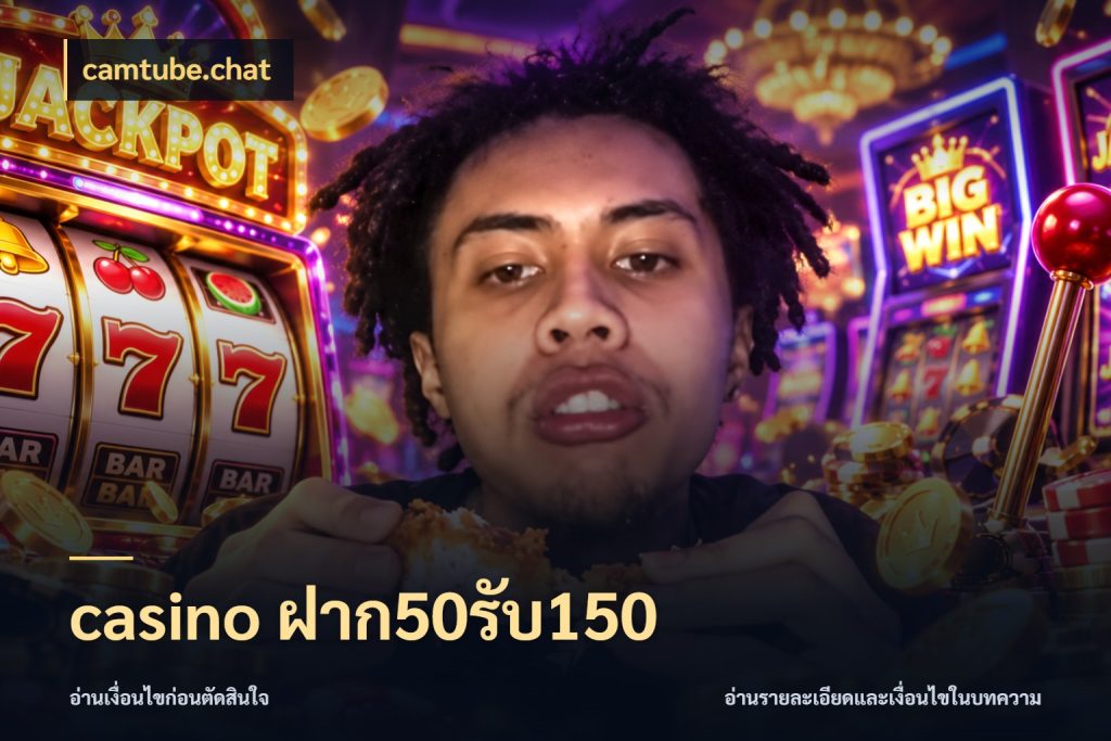 casino ฝาก50รับ150 รูปแบบโบนัสกับสิทธิ์ของสายเกม สไตล์ camtube.chat