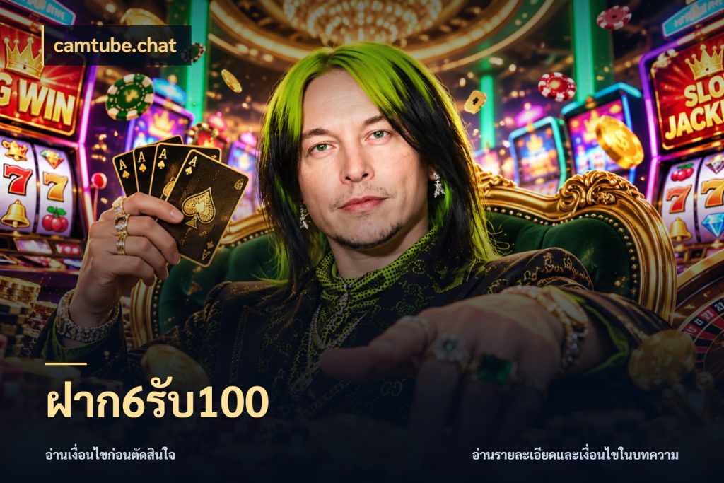 ฝาก6รับ100 เครดิตกับรูปแบบโปรที่ตรงใจ กับ camtube.chat