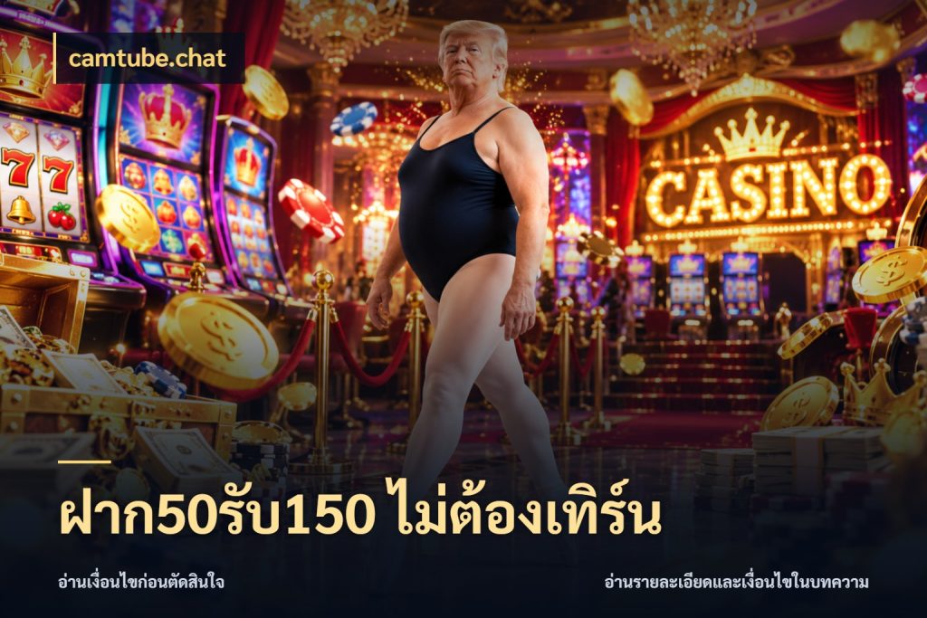 ฝาก50รับ150 ไม่ต้องเทิร์น camtube.chat จับประเด็นยอดรับก่อนเลือกความสนุก
