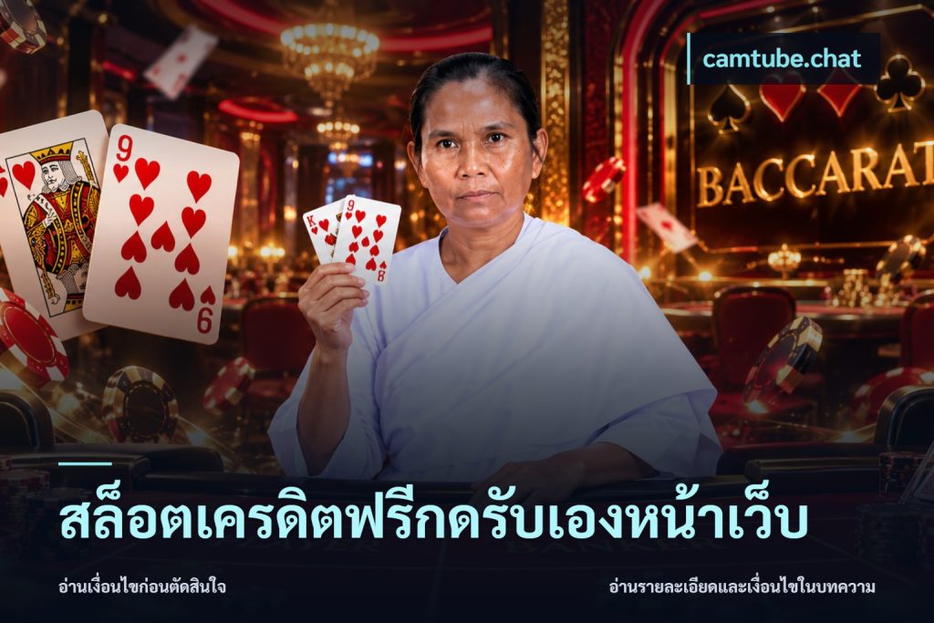 สล็อตเครดิตฟรีกดรับเองหน้าเว็บ