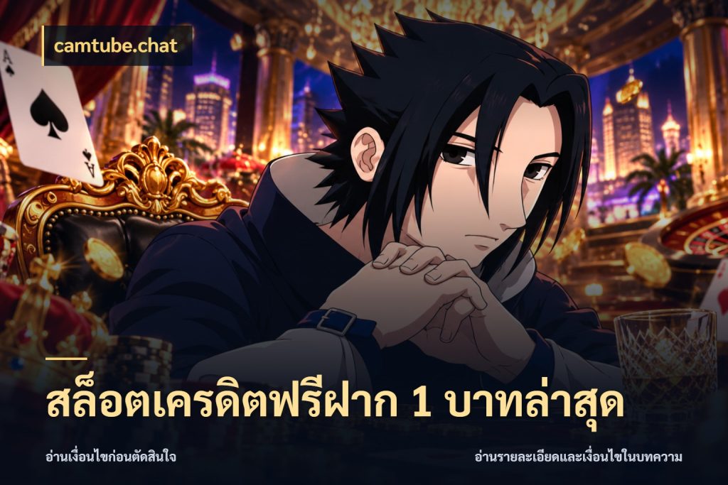 สล็อตเครดิตฟรีฝาก 1 บาทล่าสุด camtube.chat สิทธิ์ที่สายโบนัสสนใจกับวิธีรับ