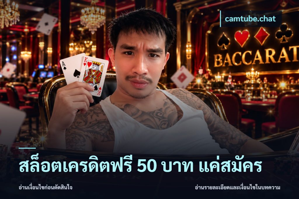 สล็อตเครดิตฟรี 50 บาท แค่สมัคร