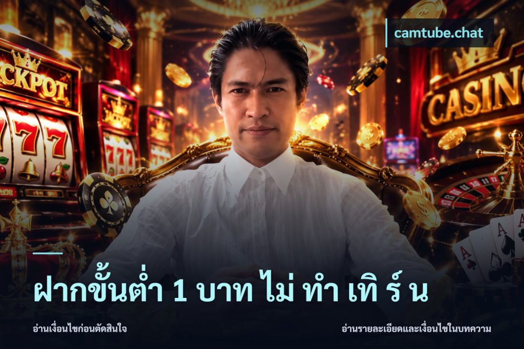 ฝากขั้นต่ำ 1 บาท ไม่ ทำ เทิ ร์ น