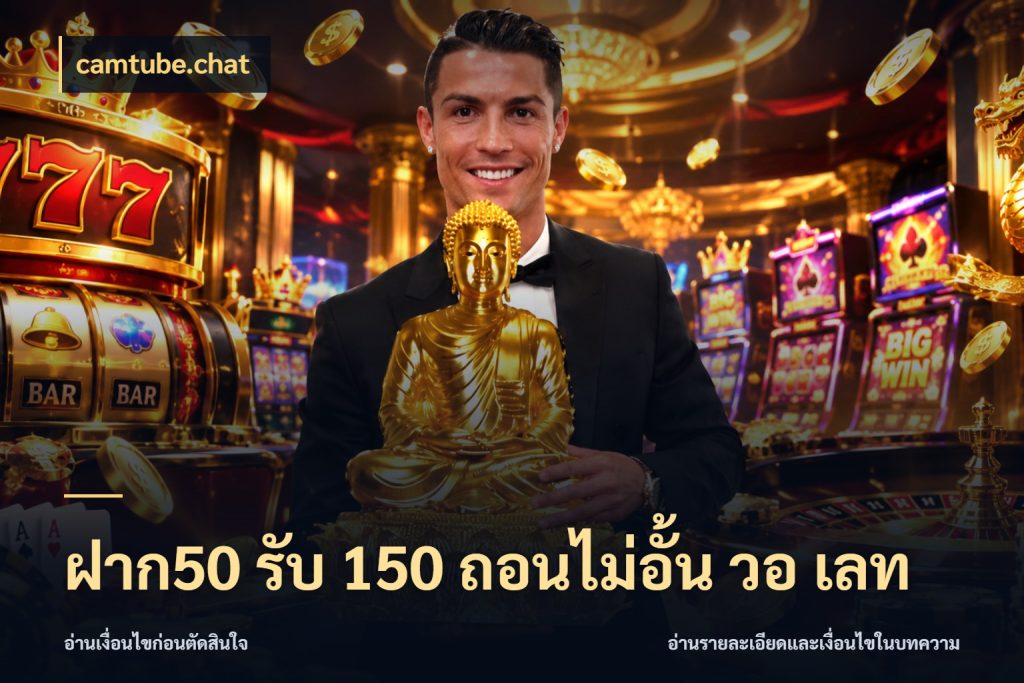 ฝาก50 รับ 150 ถอนไม่อั้น วอ เลท ยอดฝากและยอดรับในมุมของคนชอบลุ้น สไตล์ camtube.chat