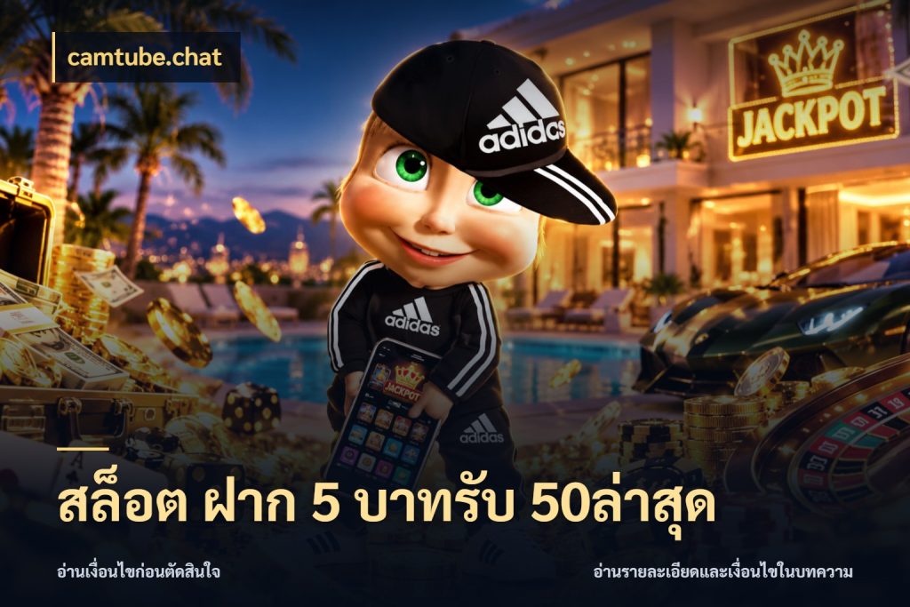 สล็อต ฝาก 5 บาทรับ 50ล่าสุด สายโบนัสเลือกจังหวะสนุกได้อย่างไร กับ camtube.chat