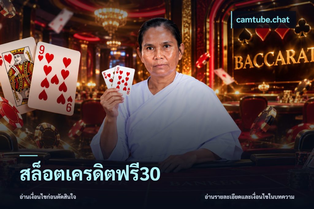 สล็อตเครดิตฟรี30