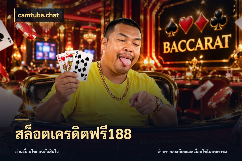 สล็อตเครดิตฟรี188 จับมุมเด่นของเครดิตฟรีให้ตรงใจ กับ camtube.chat