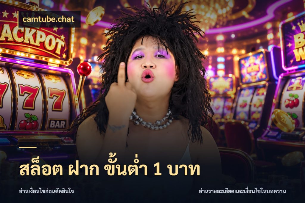 สล็อต ฝาก ขั้นต่ำ 1 บาท ทุนเบาก็มีสีสันในจังหวะของคุณ สไตล์ camtube.chat