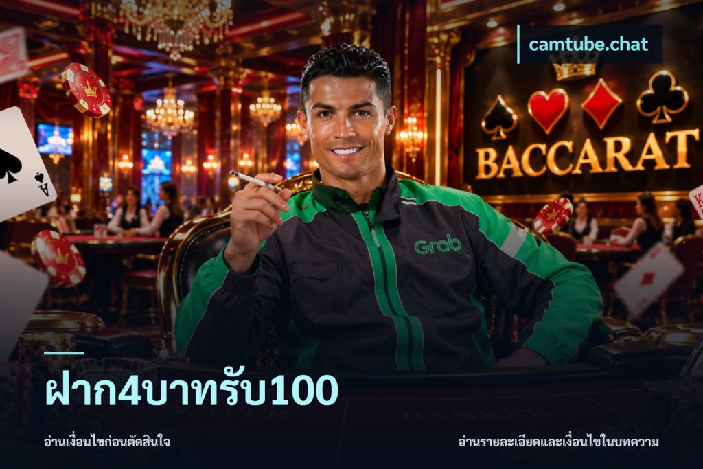ฝาก4บาทรับ100