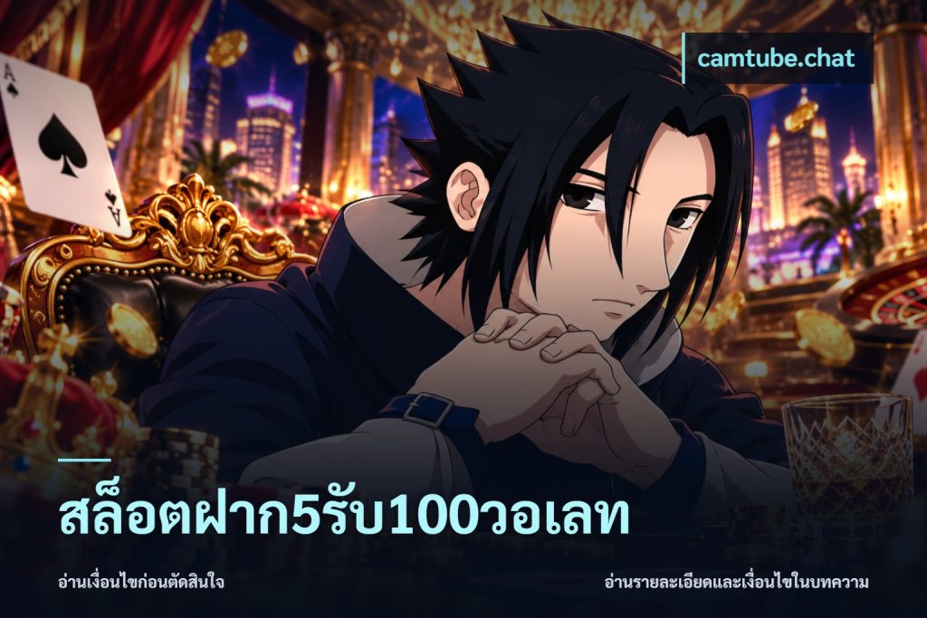 สล็อตฝาก5รับ100วอเลท
