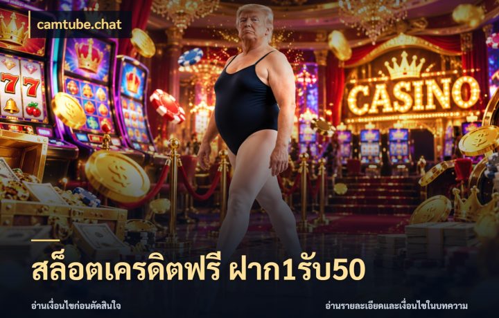 สล็อตเครดิตฟรี ฝาก1รับ50