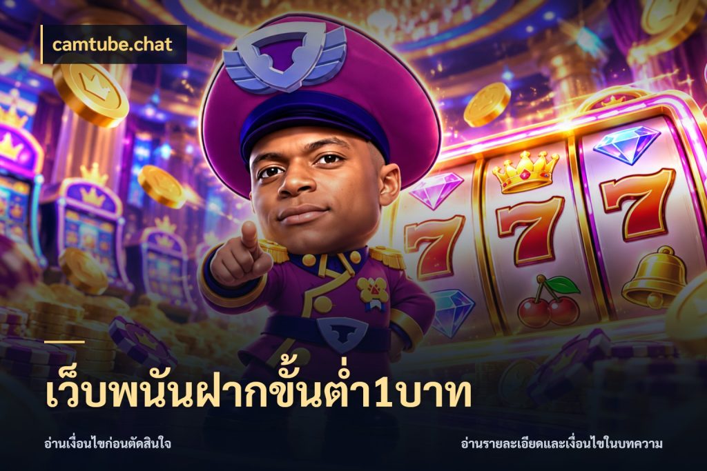 เว็บพนันฝากขั้นต่ำ1บาท ทุนเบาก็มีสีสันในจังหวะของคุณ สไตล์ camtube.chat