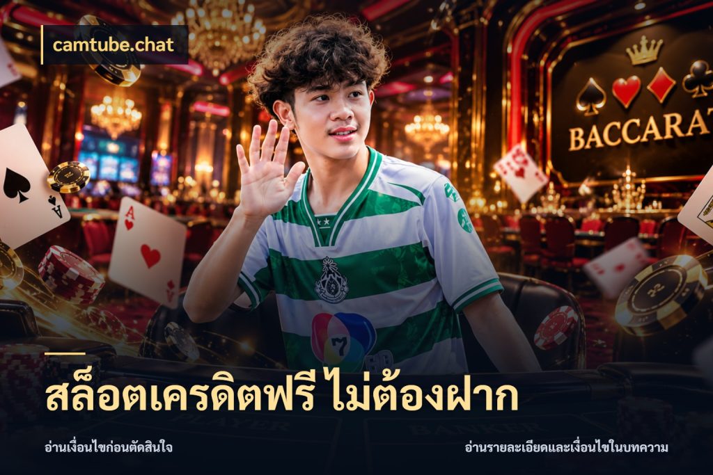 สล็อตเครดิตฟรี ไม่ต้องฝาก เครดิตแต่ละรูปแบบมีมุมไหนให้ดู ในมุม camtube.chat
