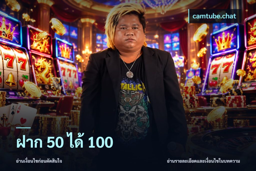 ฝาก 50 ได้ 100