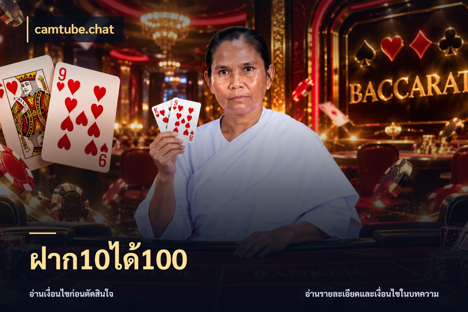 ฝาก10ได้100