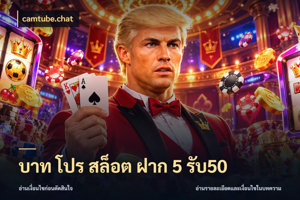 บาท โปร สล็อต ฝาก 5 รับ50 camtube.chat สีสันของโปรฝากและยอดรับ