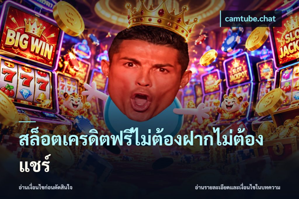 สล็อตเครดิตฟรีไม่ต้องฝากไม่ต้องแชร์