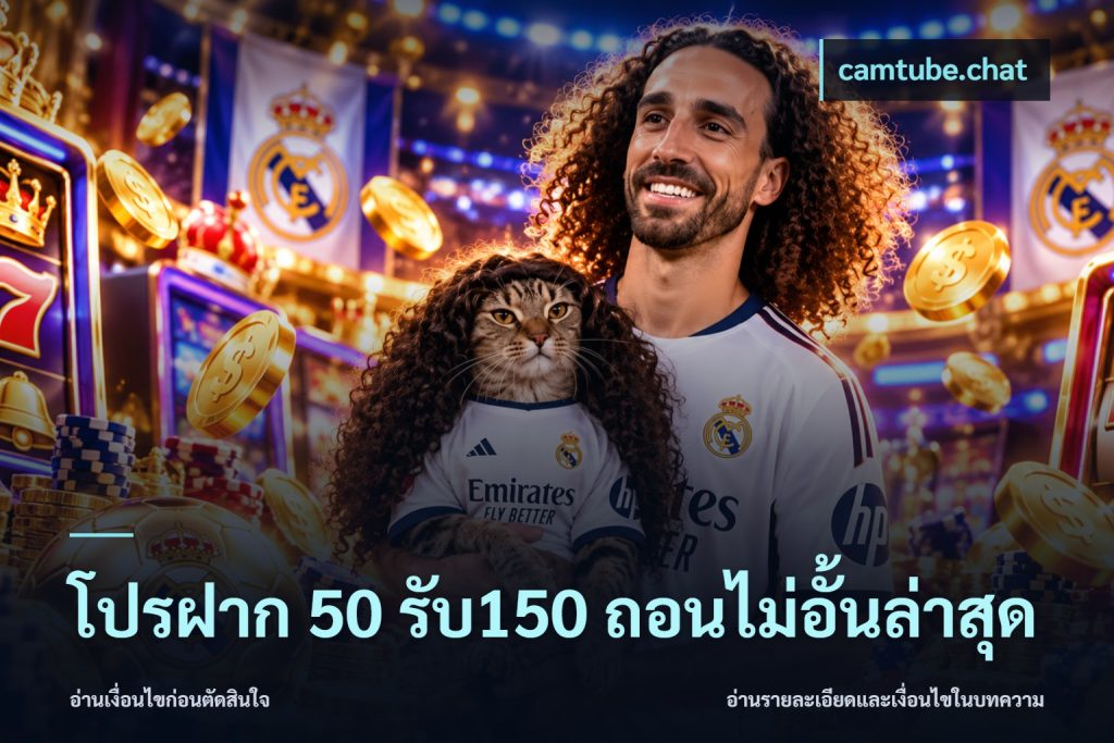 โปรฝาก 50 รับ150 ถอนไม่อั้นล่าสุด