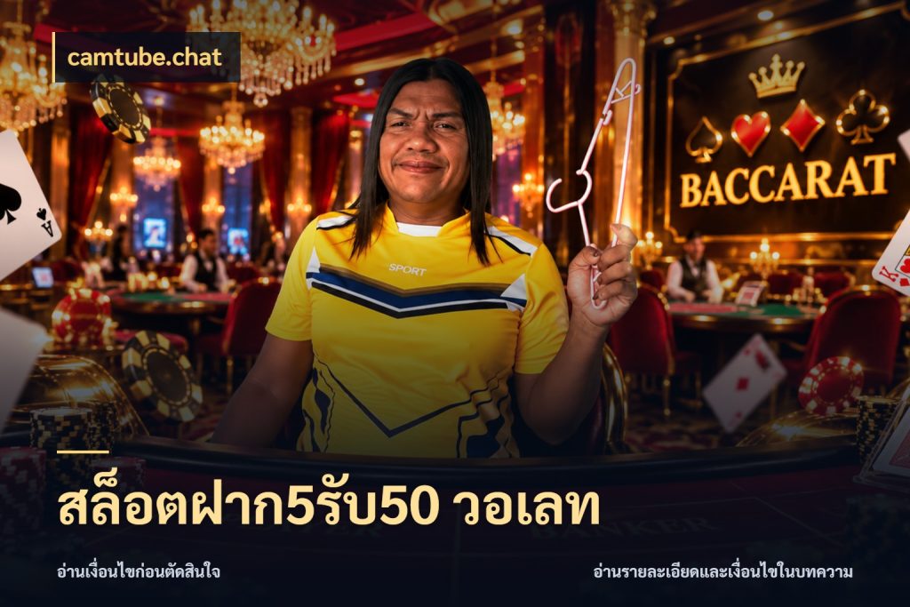 สล็อตฝาก5รับ50 วอเลท เครดิตกับรูปแบบโปรที่ตรงใจ สไตล์ camtube.chat